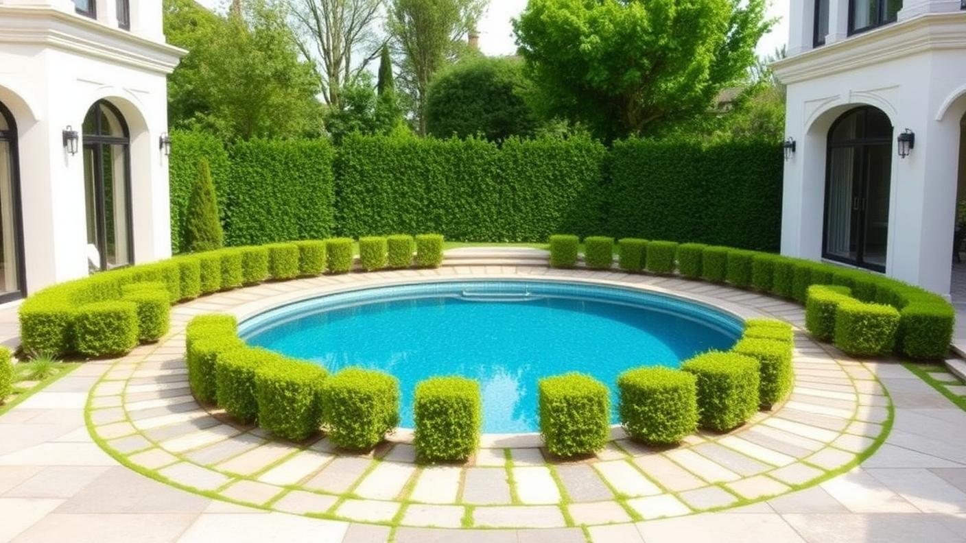 Pc 19 Pool Designs design concept visualisation photo modern home and garden. Images and Photos created by www.house-and-garden-designs.com