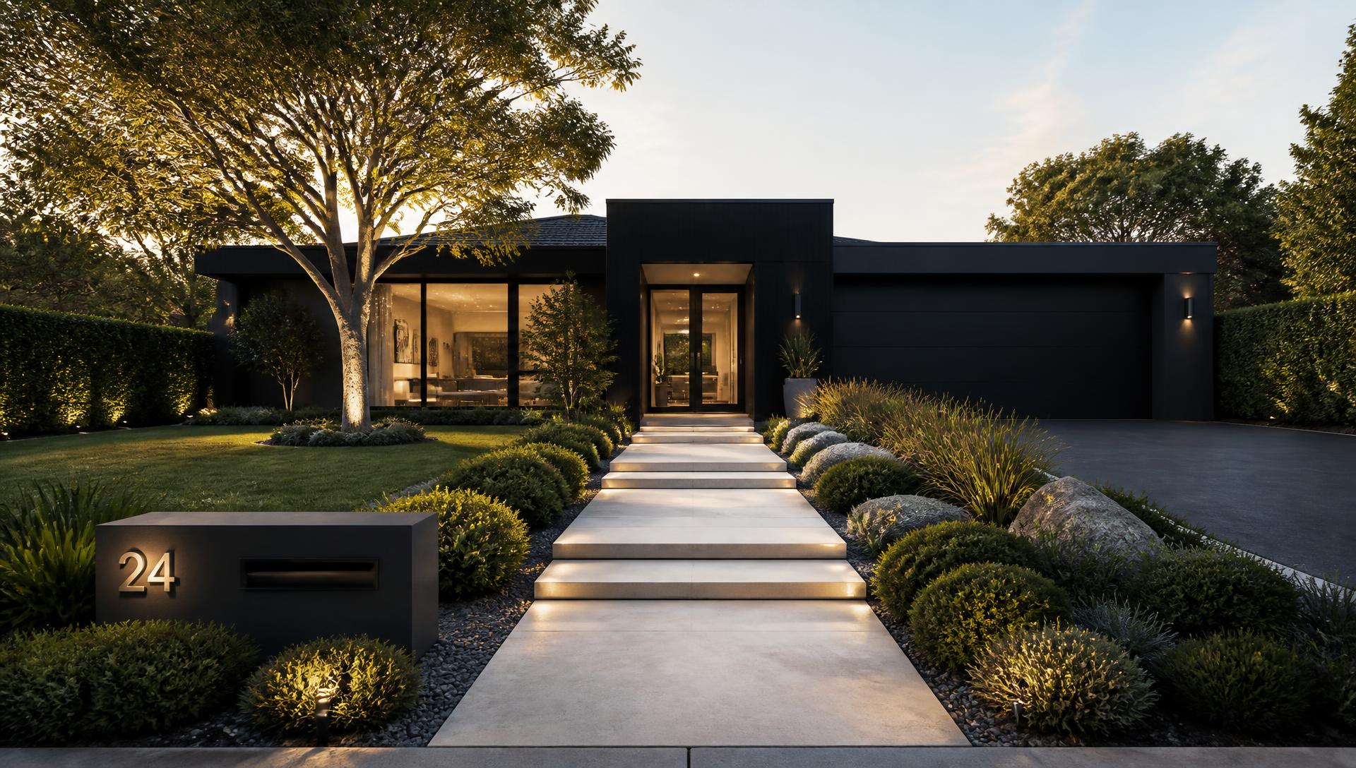 Proportions Plan Home Designs design concept visualisation photo modern home and garden. Images and Photos created by www.house-and-garden-designs.com